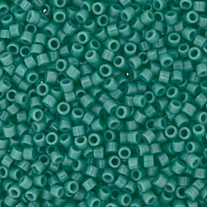 11/0 – Miyuki Delica Duracoat - 5g Bag – Opaque Eucalyptus – DB2131
