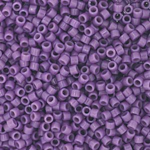 11/0 – Miyuki Delica Duracoat - 5g Bag – Opaque Dk Orchid – DB2139