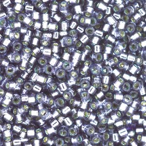 11/0 – Miyuki Delica - 5g Bag – Duracoat Silver Lined Prussian Blue – DB2167