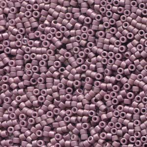 11/0 – Miyuki Delica - 5g Bag – Glazed Opaque Glaze Plum – DB2295