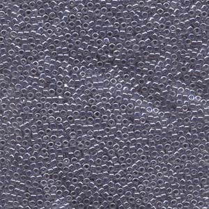 11/0 – Miyuki Delica - 5g Bag – Lined Crystal Grey Luster – DB242