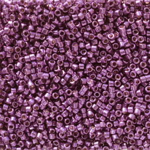 11/0 – Miyuki Delica - 5g Bag –  Duracoat Galvanised Purple Orchid – DB2508