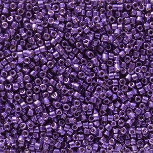 11/0 – Miyuki Delica - 5g Bag –  Duracoat Galvanised Lilac Night – DB2510