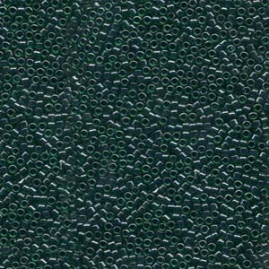 11/0 – Miyuki Delica - 5g Bag – Lined Green Teal Luster – DB275