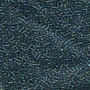 11/0 – Miyuki Delica - 5g Bag  – Luster Teal Iris – DB276