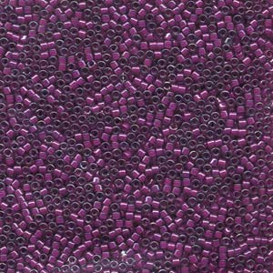11/0 – Miyuki Delica - 5g Bag – Lined Pale Blue Magenta – DB281