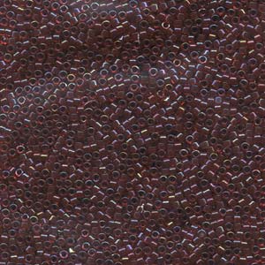 11/0 – Miyuki Delica - 5g Bag – Lined Red Cranberry AB – DB296