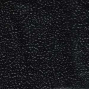 11/0 – Miyuki Delica - 5g Bag – Matte Black – DB0310
