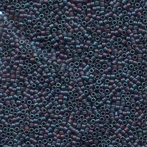 11/0 – Miyuki Delica - 5g Bag – Matte Metallic Blue Iris – DB325