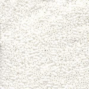11/0 – Miyuki Delica - 5g Bag – Matte White – DB351