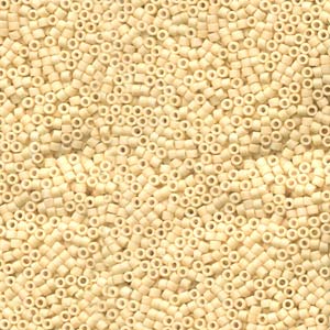 11/0 – Miyuki Delica - 5g Bag – Matte Dark Cream – DB353