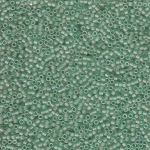 11/0 – Miyuki Delica - 5g – Matte Sea Glass Green – DB385