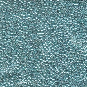 11/0 – Miyuki Delica - 5g Bag – Galvanized Turquoise Dyed – DB415