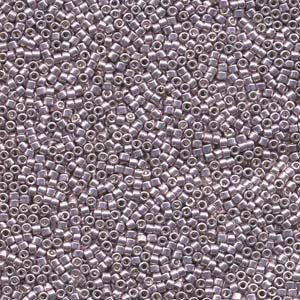 11/0 – Miyuki Delica - 5g Bag – Galvanised Pale Lavender – DB429