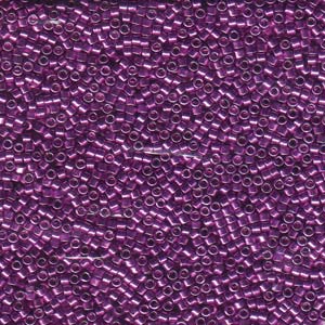 11/0 – Miyuki Delica - 5g Bag - Galvanized Fuchsia – DB431