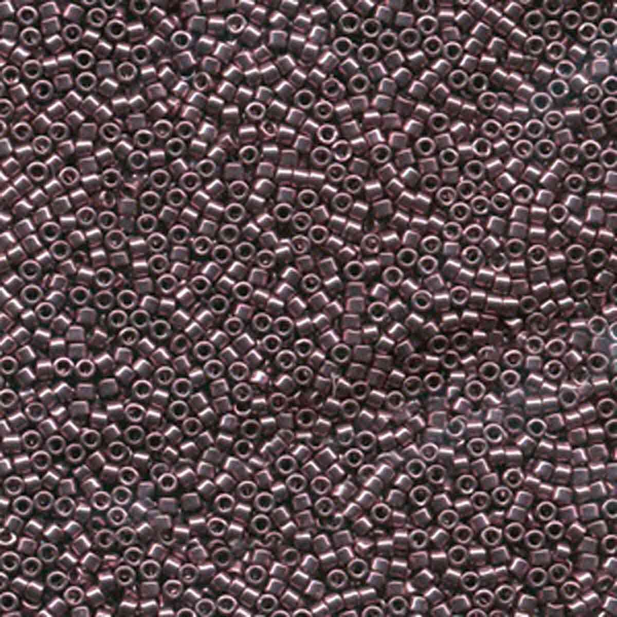 11/0 – Miyuki Delica - 5g Bag - Nickle Plated Dyed Light Purple – DB454