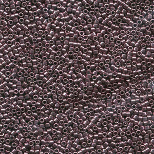 11/0 – Miyuki Delica - 5g Bag - Nickle Plated Dyed Light Purple – DB454