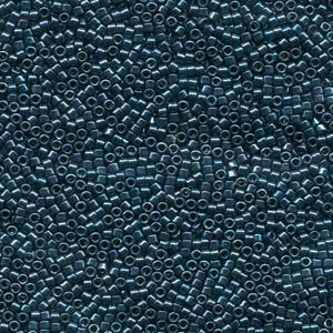 11/0 – Miyuki Delica - 5g Bag  – Nickle Plated Dyed Dark Teal – DB459