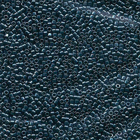 11/0 – Miyuki Delica - 5g Bag - Nickel Plated Dyed Midnight Blue – DB465