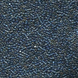 11/0 – Miyuki Delica - 5g Bag – Dark Blue AB – DB514