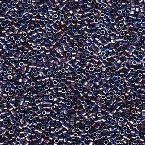11/0 – Miyuki Delica - 5g Bag – Violet Gold Iris (Palladium Plated AB) – DB543