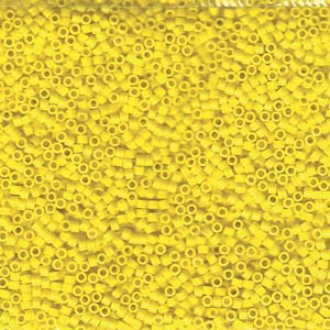 11/0 – Miyuki Delica - 5g Bag – Opaque Yellow – DB721