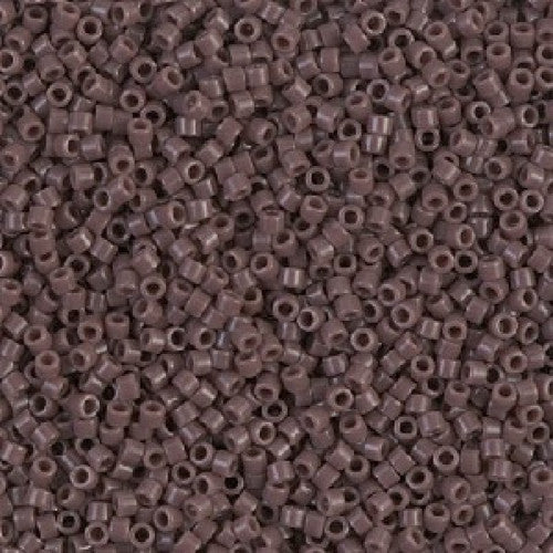 11/0 – Miyuki Delica - 5g Bag - Opaque Dark Mauve – DB735