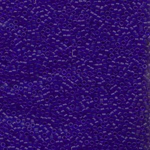 11/0 – Miyuki Delica - 5g Bag – Matte Transparent Blue – DB748