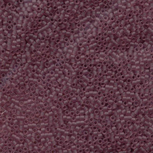 11/0 – Miyuki Delica - 5g Bag - Matte Transparent Smoky Amethyst – DB765