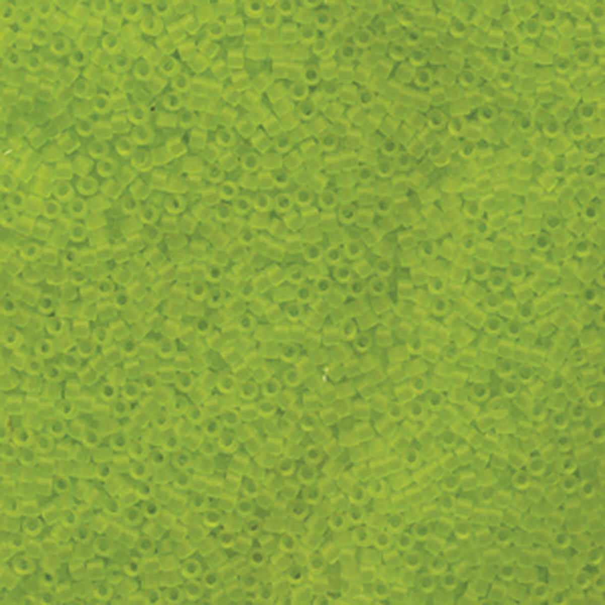 11/0 – Miyuki Delica - 5g Bag - Matte Transparent Chartreuse – DB766