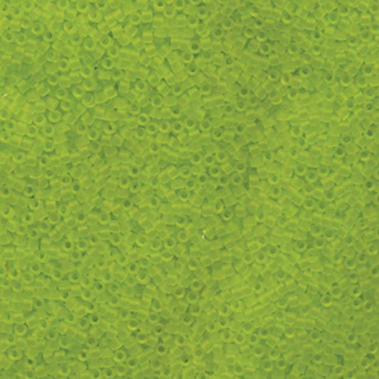 11/0 – Miyuki Delica - 5g Bag - Matte Transparent Chartreuse – DB766