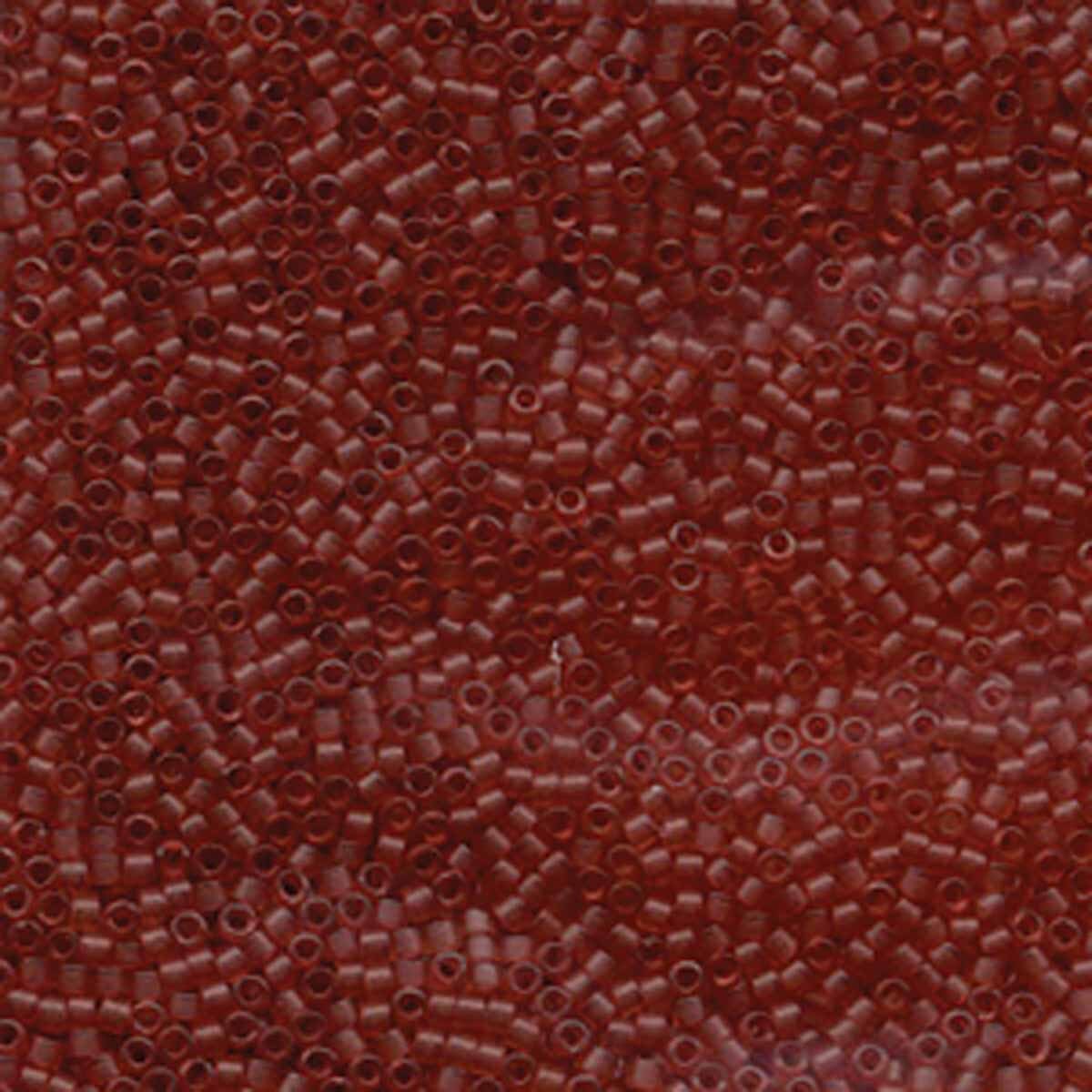11/0 – Miyuki Delica - 5g Bag - Dyed Matte Transparent Salmon – DB773