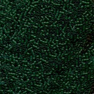 11/0 – Miyuki Delica - 5g Bag – Matte Transparent Kelly Green – DB776