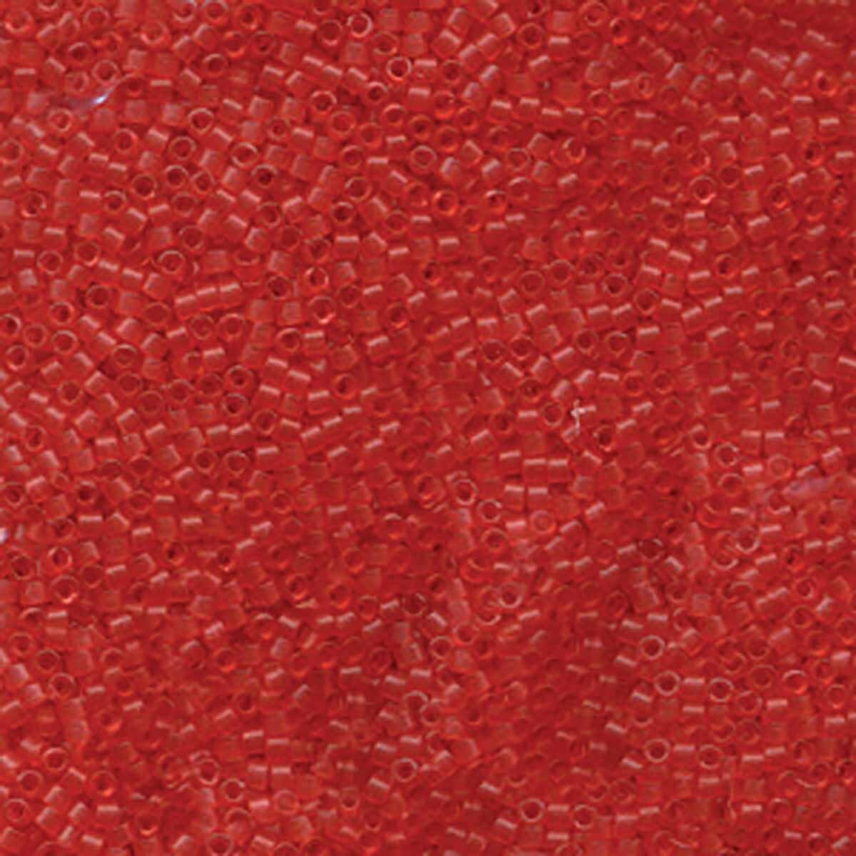 11/0 – Miyuki Delica - 5g Bag - Dyed Matte Transparent Salmon – DB779