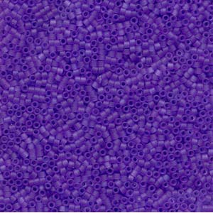 11/0 – Miyuki Delica - 5g Bag – Matte Transparent Purple – DB783