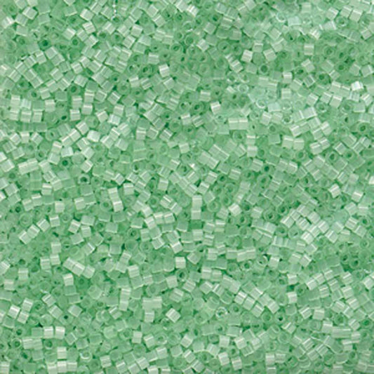 11/0 – Miyuki Delica - 5g Bag - Silk Satin Pale Green – DB828