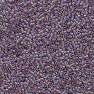 11/0 – Miyuki Delica - 5g Bag – Matte Smoky Amethyst AB – DB857