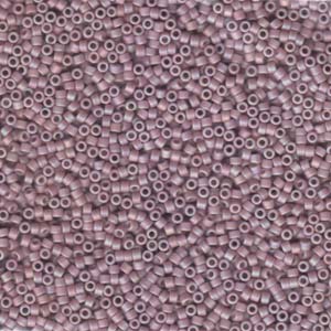 11/0 – Miyuki Delica - 5g Bag – Matte Opaque Lilac AB – DB875
