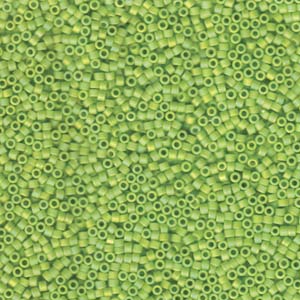 11/0 – Miyuki Delica - 5g Bag – Matte Opaque Chartreuse AB – DB876
