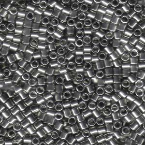 8/0 - Miyuki Delica - 5g Bag - Steel - DBL0021