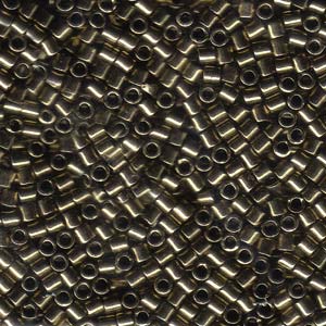 8/0 - Miyuki Delica - 5g Bag - Metallic Dk Bronze - DBL0022