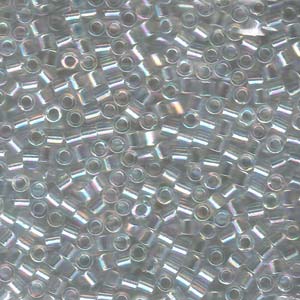8/0 – Miyuki Delica - 5g Bag – Crystal AB – DBL0051