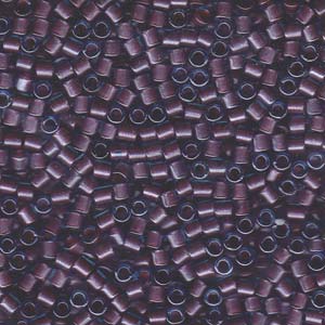 8/0 – Miyuki Delica - 5g Bag – Sparkle Orchid Lined Aqua – DBL0922