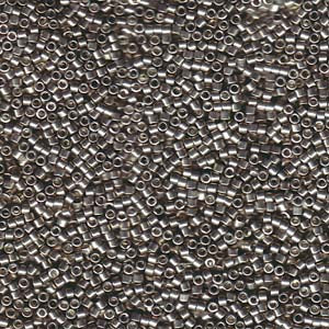 11/0 – Miyuki Delica - 5g Bag – Galvanised Pewter – DB436