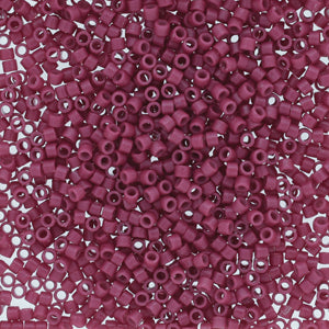 11/0 – Miyuki Delica - 5g Bag – Duracoat Opaque Raspberry – DB2353