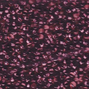 Miyuki Drops 3.4mm - 10g Bag – Pink Lined Smoky Amethyst