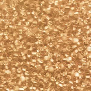 Miyuki Drops 3.4mm - 10g - Sunglow Lined Crystal