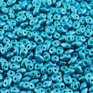 MiniDuo 2.5x4mm – 5g – Metalust Turquoise