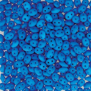 SuperDuo 2.5x5mm 22g Tube – Neon Turquoise