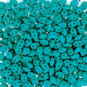 SuperDuo 2.5x5mm - 25g Bag – Neon Petrol